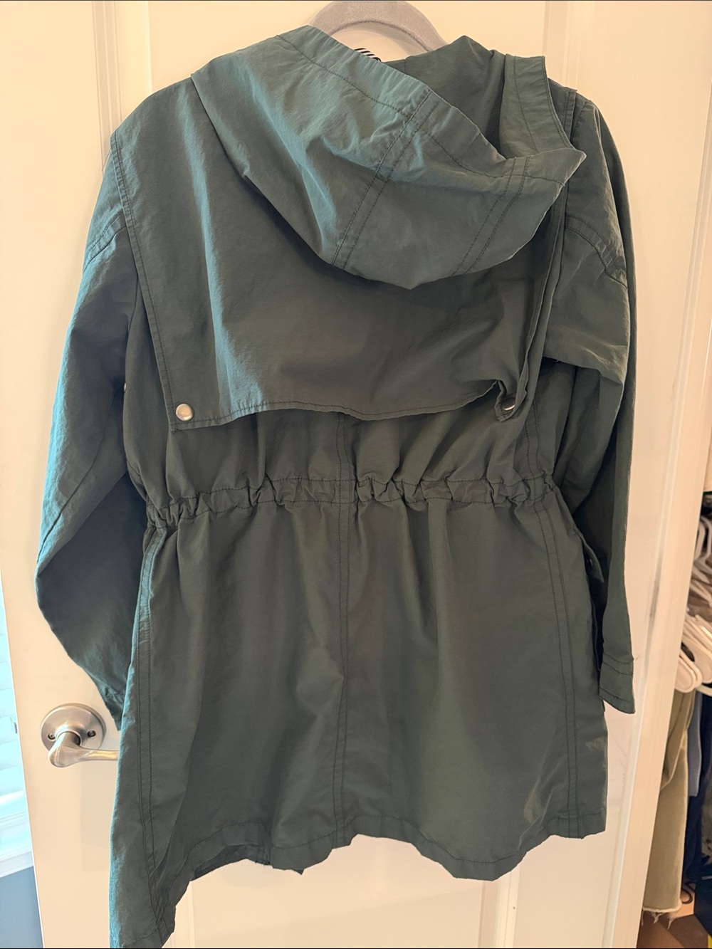 J.Crew Green Raincoat/FieldCoat - Picture 5 of 7